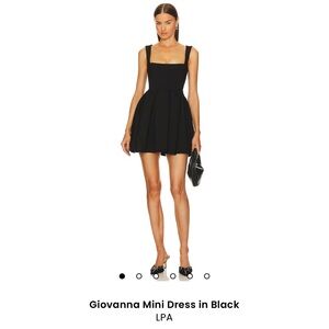 LPA Black Mini Dress